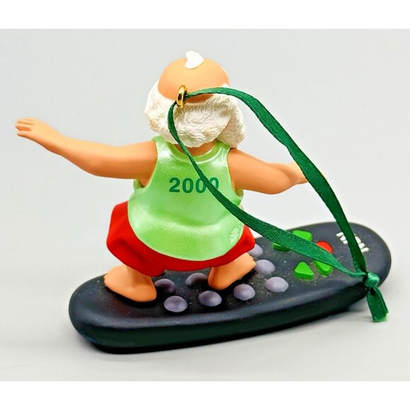 Hallmark Keepsake Tickle Santa Shake It Santa North Pole Network Lot of 3 - Picture 5 of 8